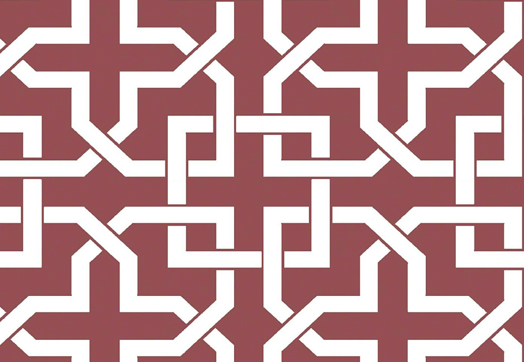 Обои Nicolette Mayer Blossom Chinoiserie Infinity/Brick Red
