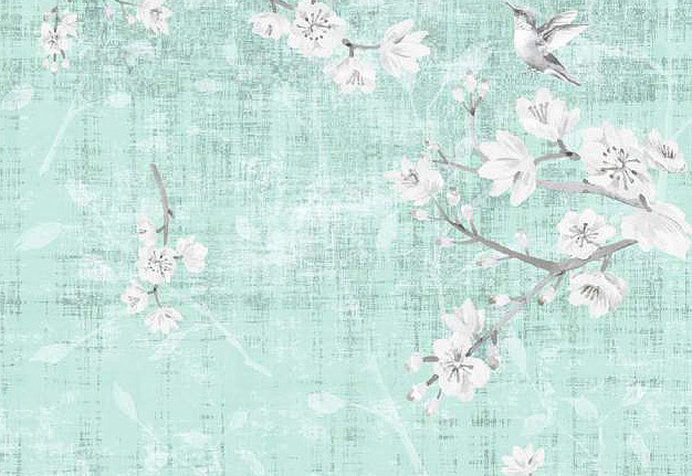 Обои Nicolette Mayer Blossom Chinoiserie Blossom Fantasia/Cool