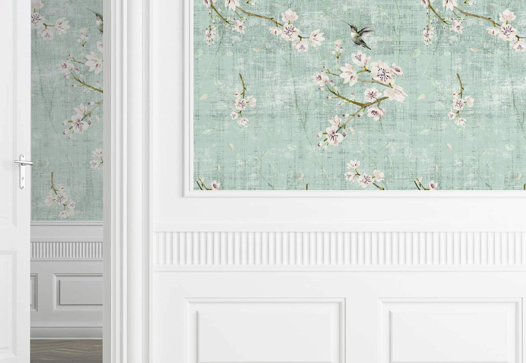 Обои Nicolette Mayer Blossom Chinoiserie Blossom Fantasia/Laduree