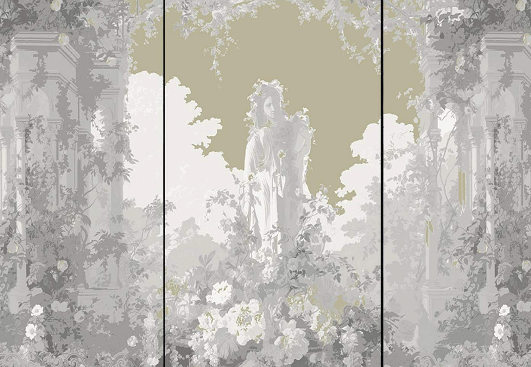 Панно и фотообои Nicolette Mayer Regence Redux Jardin Defosse/Putty