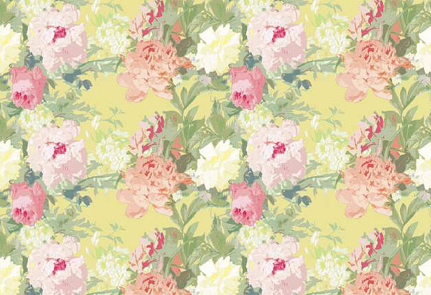 Обои Nicolette Mayer Regence Redux Les Fleurs/Lemon