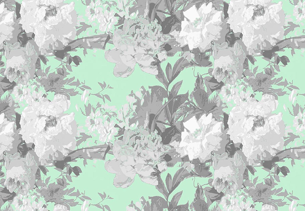 Обои Nicolette Mayer Regence Redux Les Fleurs/Brandun Toile