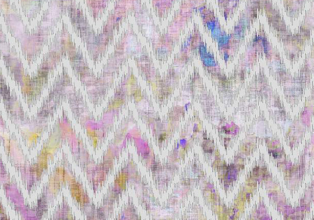 Обои Nicolette Mayer Modern Galaxy Chevron/Fressia