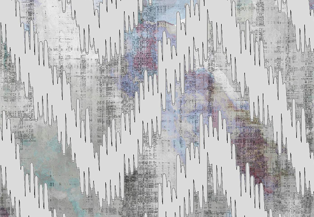 Обои Nicolette Mayer Modern Galaxy Chevron/Opulence