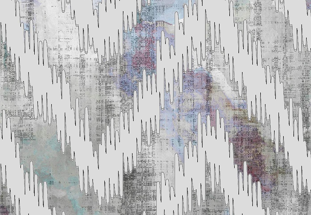 Обои Nicolette Mayer Modern Galaxy Chevron/Opulence