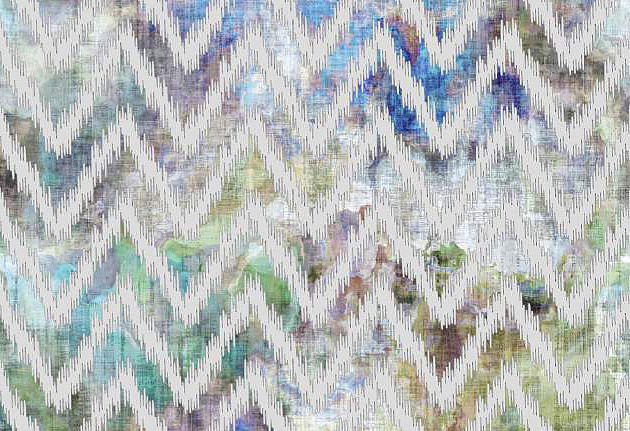 Обои Nicolette Mayer Modern Galaxy Chevron/Coast