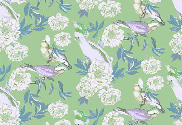 Обои Nicolette Mayer Regency Moderne Peony Inspira/Tropical