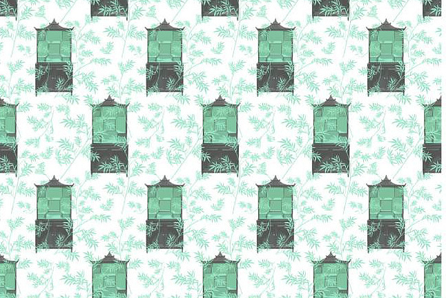 Обои Nicolette Mayer Regency Moderne Tea House/Minted