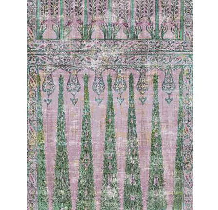 Обои Nicolette Mayer Ottoman Fantasy Topkapi Garden/Green Pink