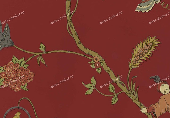 Обои Stroheim Color Gallery Cinnabar and Saffron 8432E0350