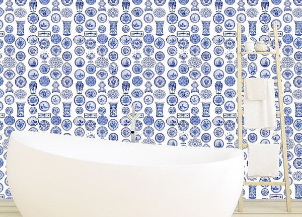 Обои Nicolette Mayer Royal Delft Collections-White