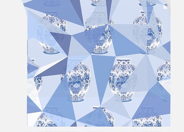 Обои Nicolette Mayer Royal Delft Elements-Blue
