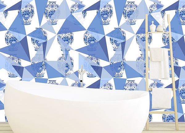 Обои Nicolette Mayer Royal Delft Elements-White
