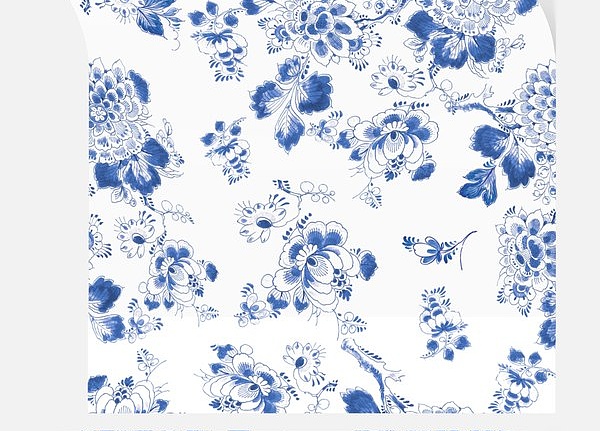 Обои Nicolette Mayer Royal Delft Heritage-White