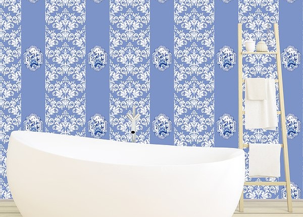 Обои Nicolette Mayer Royal Delft Imperial-Blue