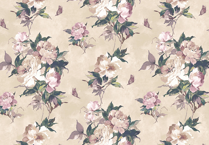 Обои 1838 Wallcoverings Camellia 1703-108-01