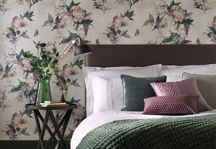 Обои 1838 Wallcoverings Camellia 1703-108-01