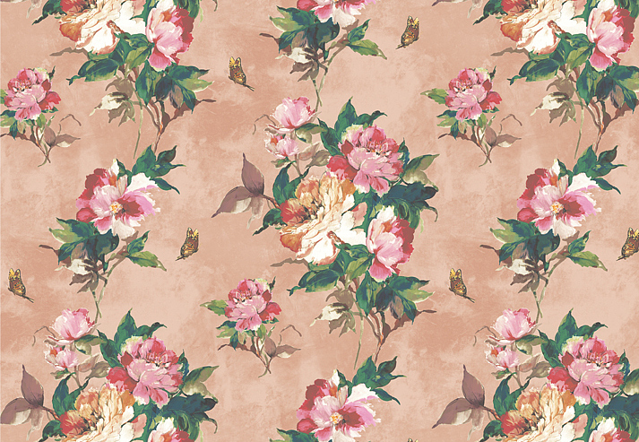 Обои 1838 Wallcoverings Camellia 1703-108-03