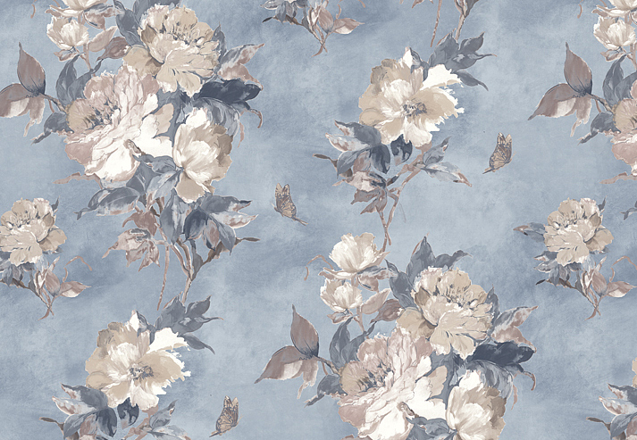Обои 1838 Wallcoverings Camellia 1703-108-04
