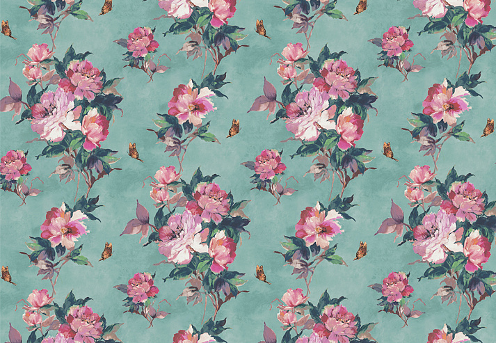 Обои 1838 Wallcoverings Camellia 1703-108-05