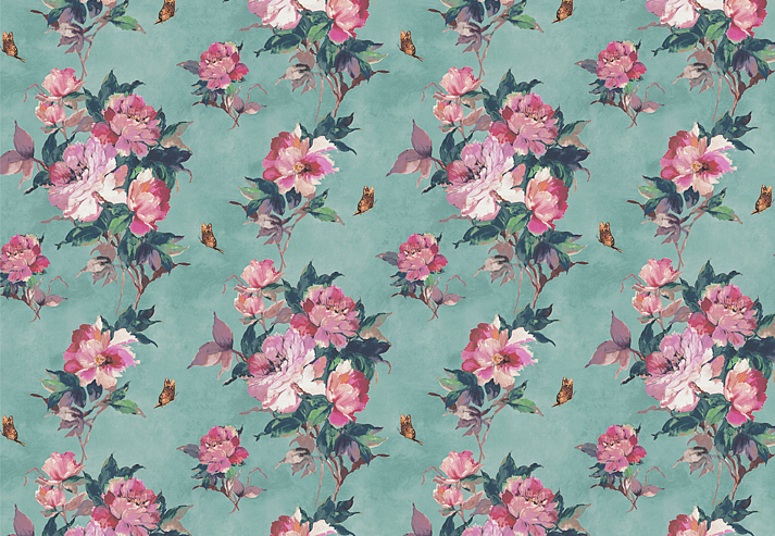 Обои 1838 Wallcoverings Camellia 1703-108-05