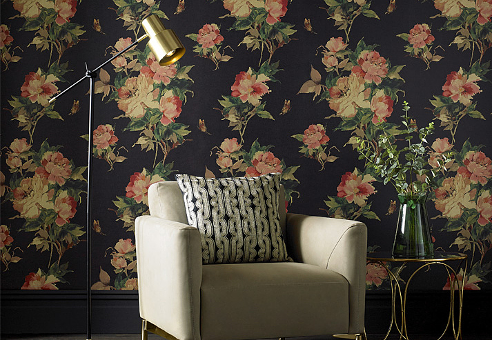 Обои 1838 Wallcoverings Camellia 1703-108-06