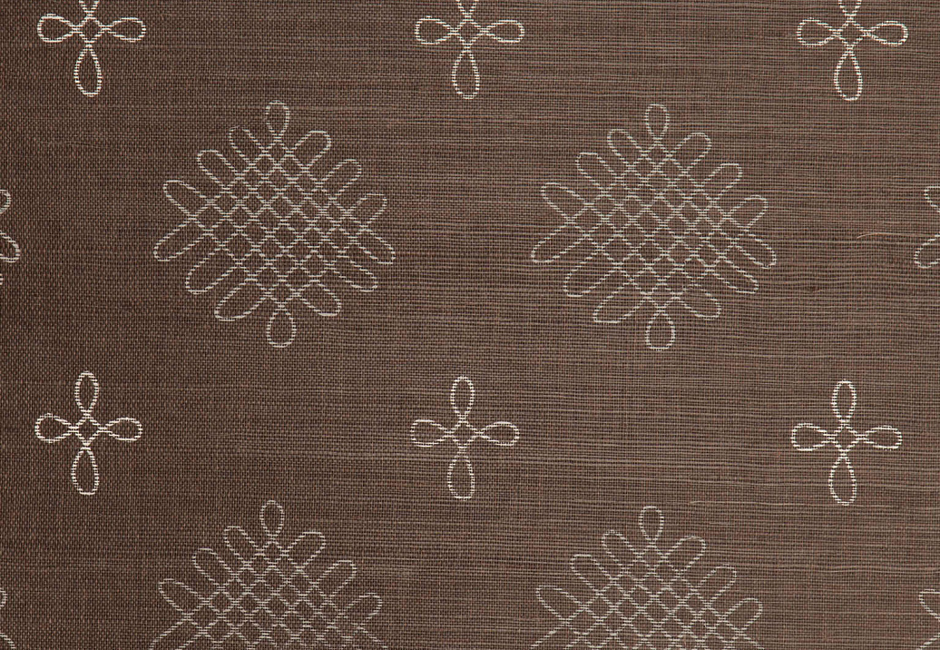 Обои Holland & Sherry Five Nations Printed Grasscloth Collection DEWP7230/Huron Criterion