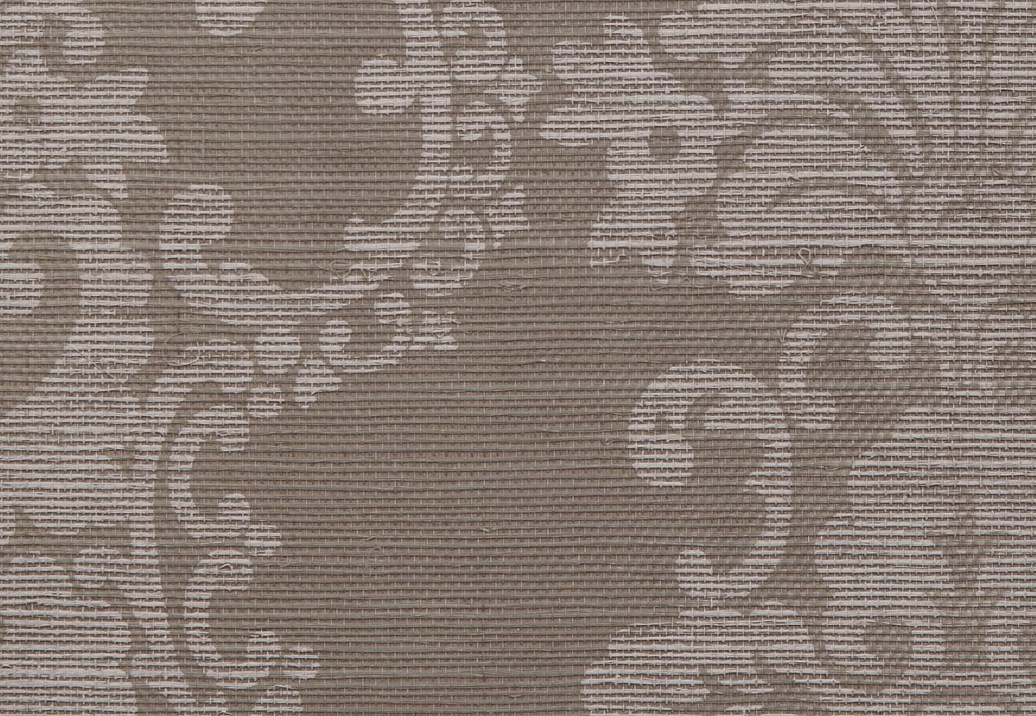 Обои Holland & Sherry Five Nations Printed Grasscloth Collection DEWP7083/Canadice Mocha