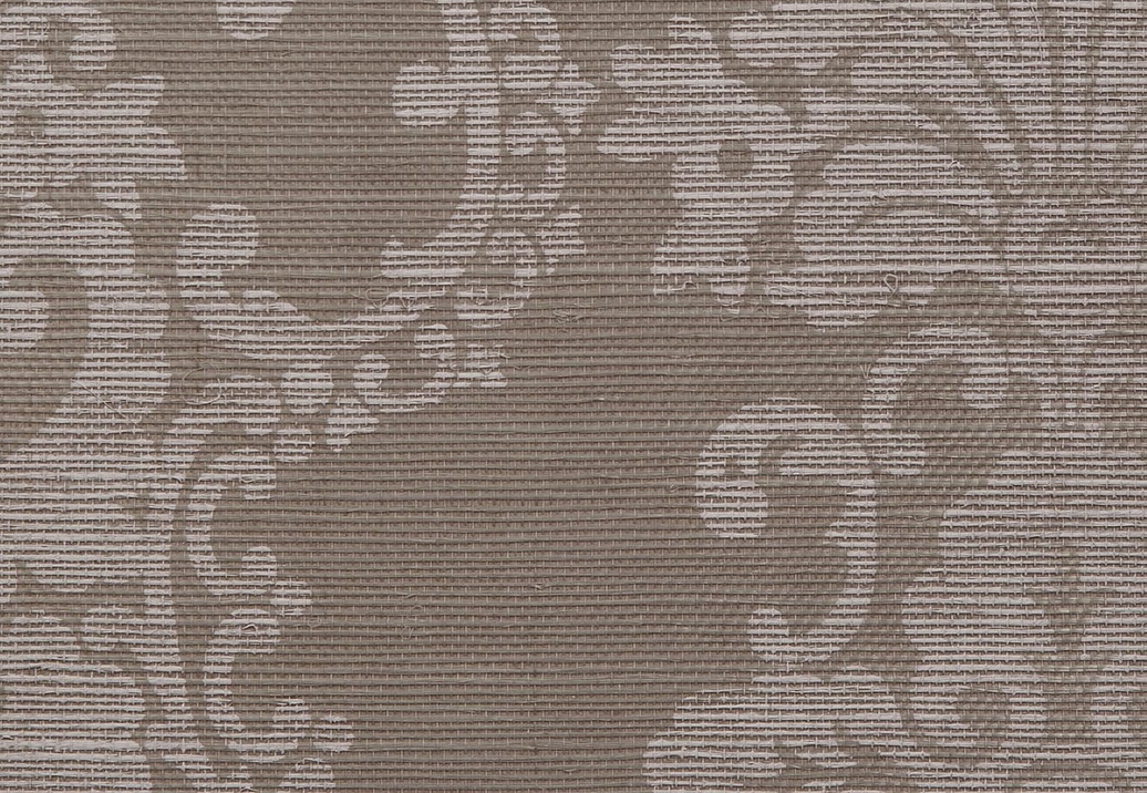 Обои Holland & Sherry Five Nations Printed Grasscloth Collection DEWP7083/Canadice Mocha