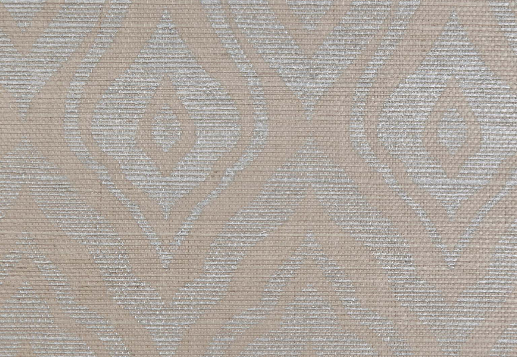 Обои Holland & Sherry Five Nations Printed Grasscloth Collection DEWP7088/Conesus Pewter