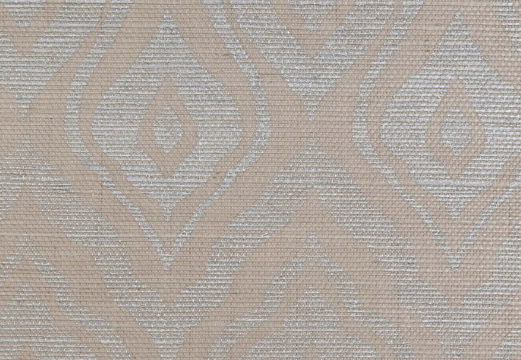 Обои Holland & Sherry Five Nations Printed Grasscloth Collection DEWP7088/Conesus Pewter