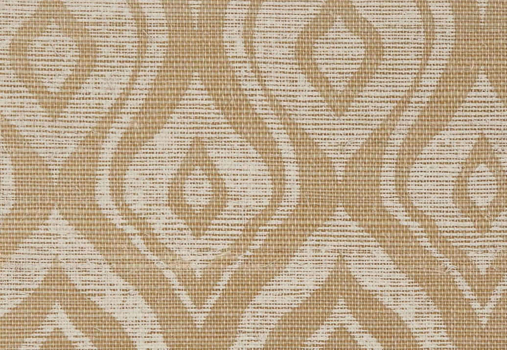 Обои Holland & Sherry Five Nations Printed Grasscloth Collection DEWP7090/Conesus Dune
