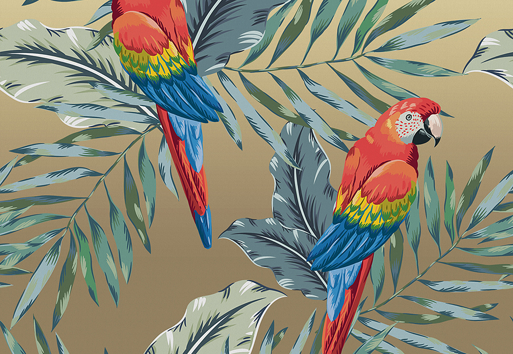 Панно и фотообои Yo2 Tropical Screens TS1.01/Gold