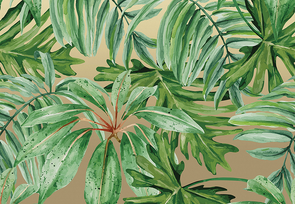Панно и фотообои Yo2 Tropical Screens TS1.05/Gold