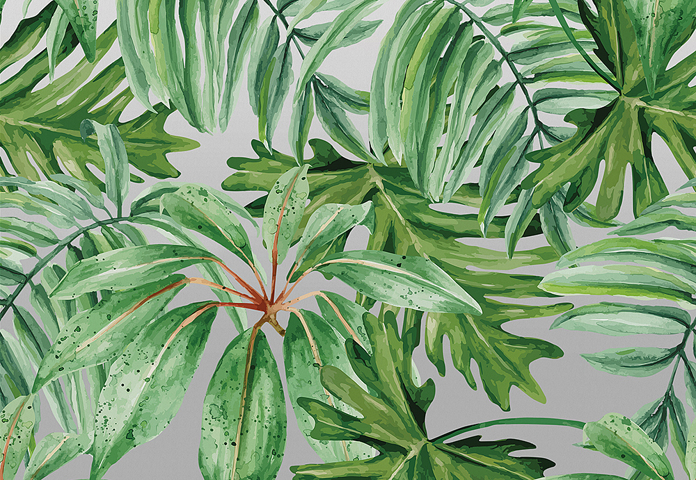 Панно и фотообои Yo2 Tropical Screens TS1.05/Silver