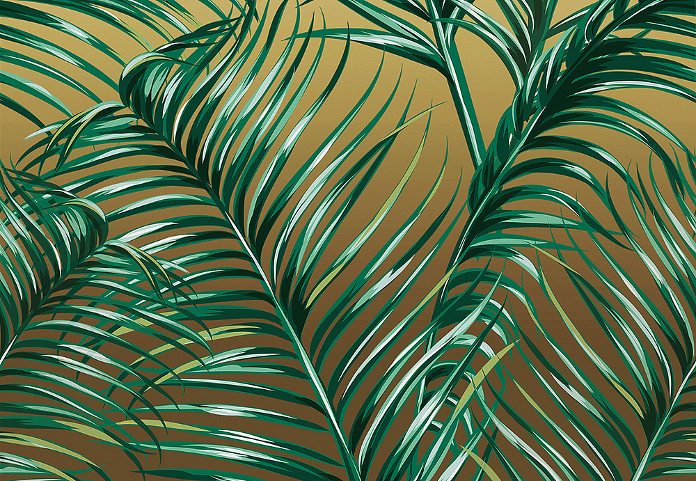 Панно и фотообои Yo2 Luminous Palms LP1.01/Gold