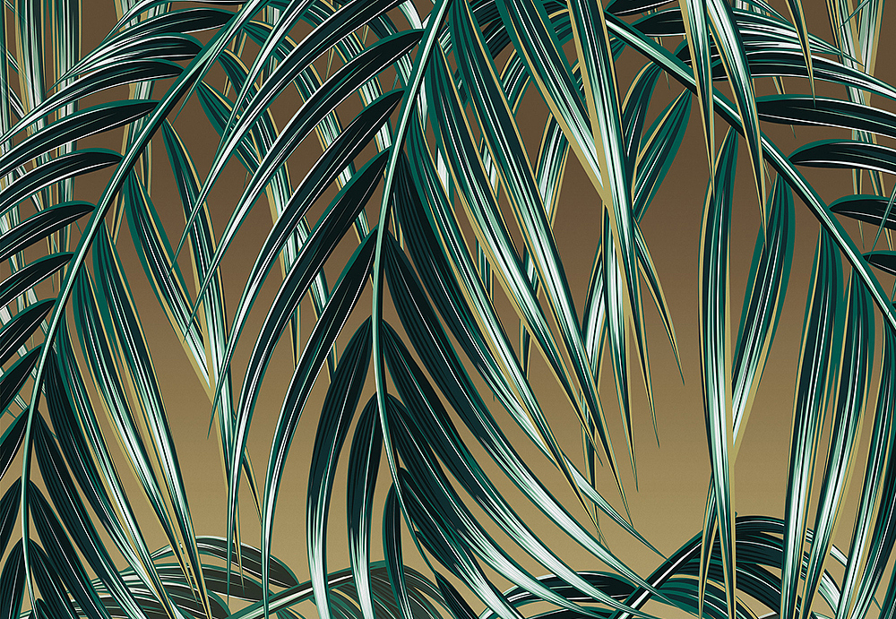 Панно и фотообои Yo2 Luminous Palms LP1.05/Gold