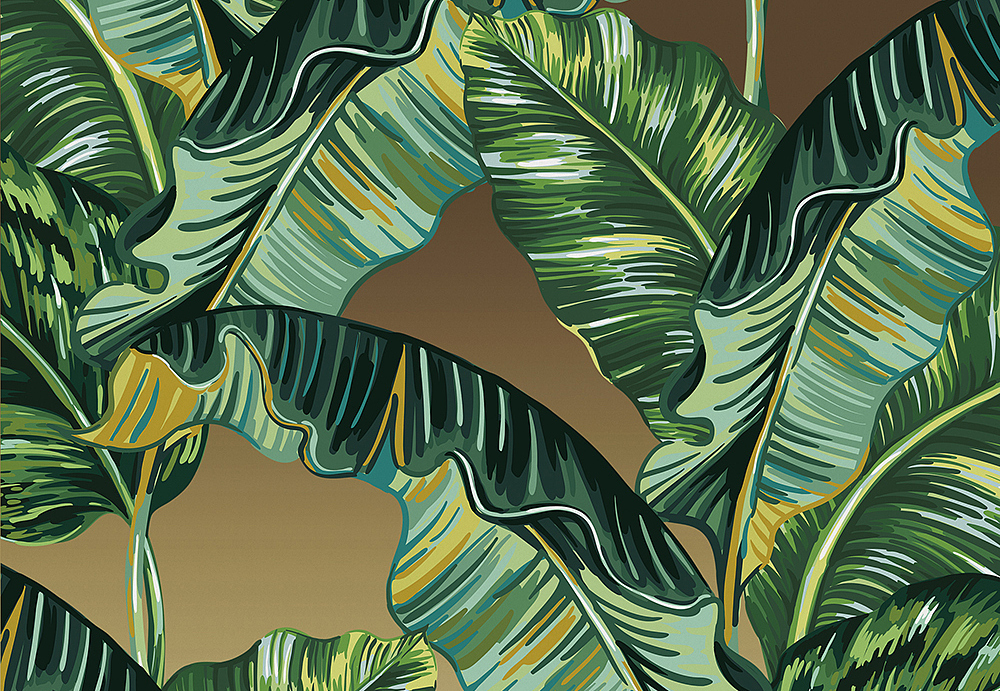 Панно и фотообои Yo2 Luminous Palms LP1.08/Gold