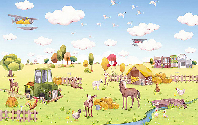 Российские обои ID Wall, коллекция Kids, артикул ID031003