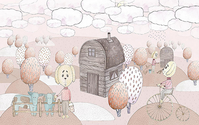 Российские обои ID Wall, коллекция Kids, артикул ID031022