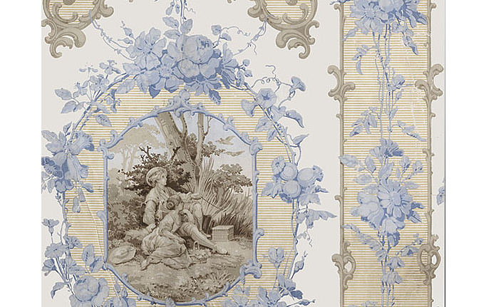 Французские обои Zuber, коллекция Archives I, артикул 4154