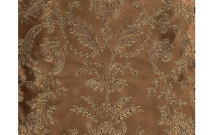Французские обои Zuber, коллекция Broderies, артикул 484/Metal/Or Pale