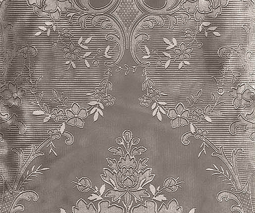 Обои Zuber Broderies 540/Blanc/Serti Bronze