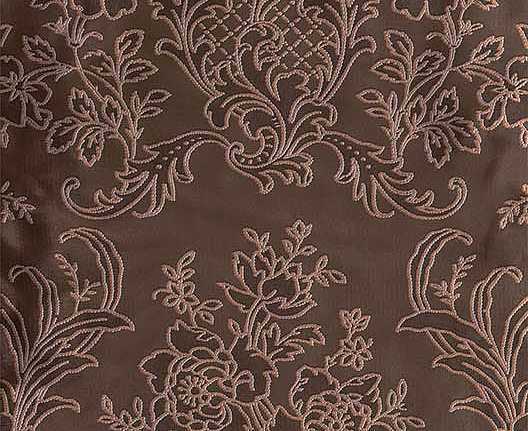 Обои Zuber Broderies 516/Puce/Serti Cuivre