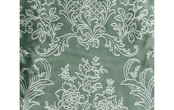 Французские обои Zuber, коллекция Broderies, артикул 516/Arctique/Serti Vert