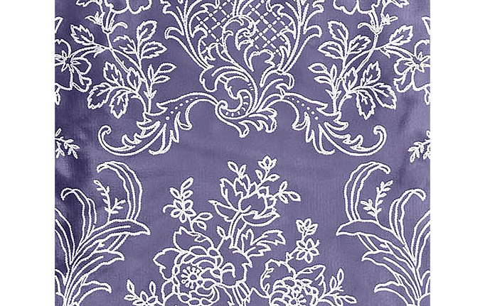Французские обои Zuber, коллекция Broderies, артикул 516/Lilas/Serti Parme
