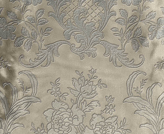 Обои Zuber Broderies 516/Blanc/Argent
