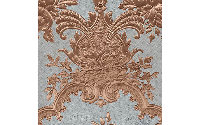 Французские обои Zuber, коллекция Park avenue, артикул 464/Puce/Blanc