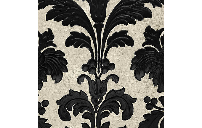 Французские обои Zuber, коллекция Park avenue, артикул 504/Noir/Blanc