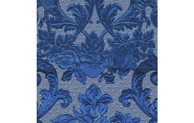 Французские обои Zuber, коллекция Park avenue, артикул 394/Bleu/Bleu Nuit